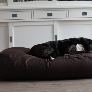 Dog's Companion® Hondenkussen chocolade bruin katoen extra small