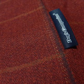 Dog's Companion® Hoes hondenbed Scottish Tweed Red Small