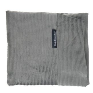 Dog's Companion® Hoes hondenbed muisgrijs ribcord medium