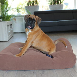 Dog's Companion® Hondenbed Mokka (chenille velours) Small