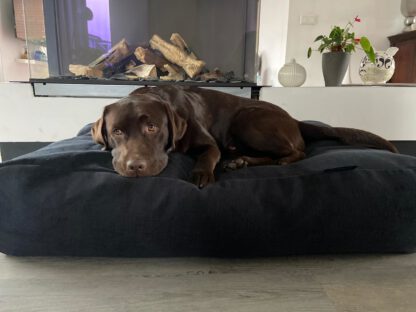 Dog's Companion® Hondenbed Dark Steel Bouclé