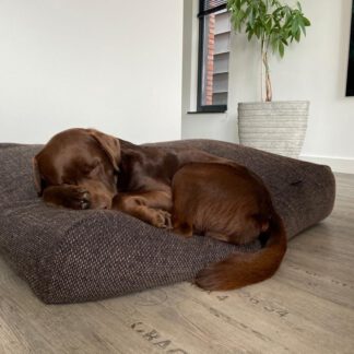 Dog's Companion® Hondenbed Stockholm Rough brown/black