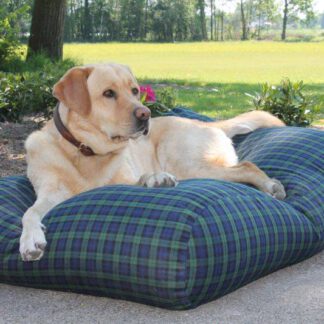 Dog's Companion® Hondenbed black watch superlarge