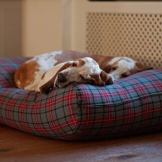 Dog's Companion® Hondenbed scottish grey large