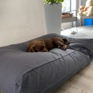 Dog's Companion® Hondenkussen graniet grijs katoen superlarge