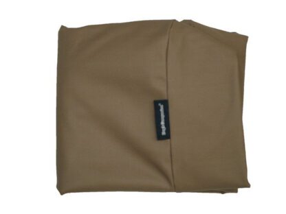 Dog's Companion® Hoes hondenbed taupe leather look superlarge