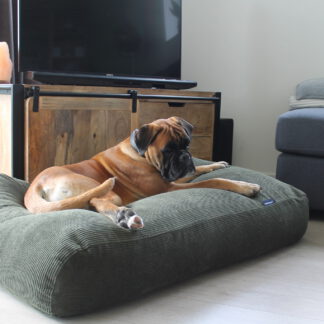 Dog's Companion® Hondenbed hunting ribcord large