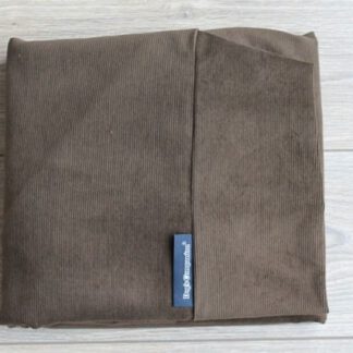 Dog's Companion® Hoes hondenbed natuurlijk bruin ribcord extra small