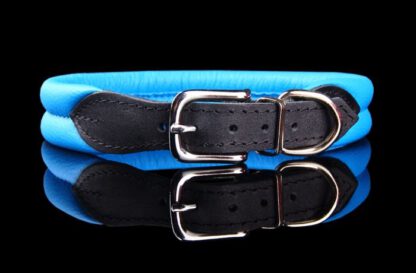 Leren hondenhalsband soft