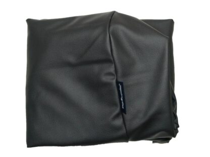 Dog's Companion® Hoes hondenbed zwart leather look extra small