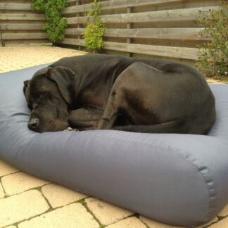 Dog's Companion® Hondenkussen staalgrijs vuilafstotende coating extra small