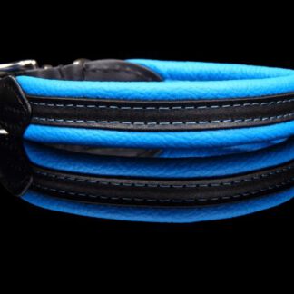 Leren hondenhalsband soft/duo