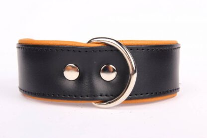 Leren hondenhalsband