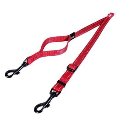 Soft Touch Coupler - Rollijn voor 2 honden