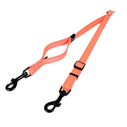 Soft Touch Coupler - Rollijn voor 2 honden