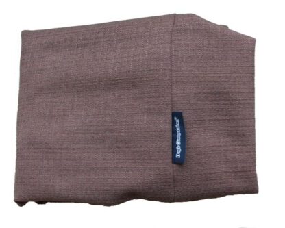 Dog's Companion® Hoes hondenbed chocolade bruine (meubelstof) Medium