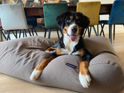 Dog's Companion® Hondenbed taupe (meubelstof)