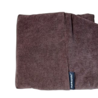 Dog's Companion® Hoes hondenbed soft brown chenille velvet extra small