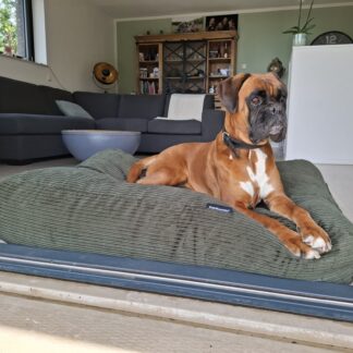 Dog's Companion® Hondenbed hunting double ribcord medium
