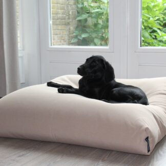 Hondenkussen 96 x 89 x 12 cm beige