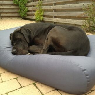 Dog's Companion® Hondenbed staalgrijs vuilafstotende coating small