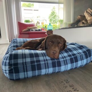 Dog's Companion® Hondenkussen fleece cosy blue medium
