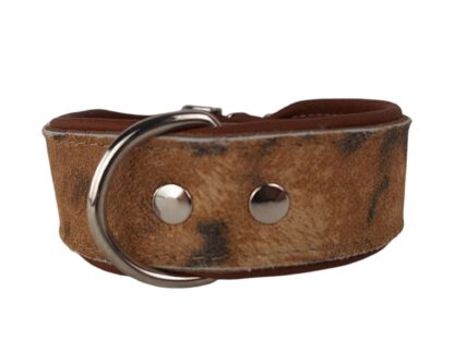 Leren hondenhalsband vintage