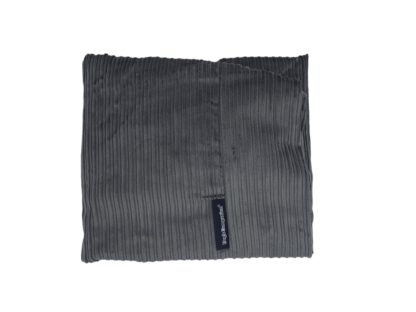 Dog's Companion® Hoes hondenbed muisgrijs double ribcord extra small