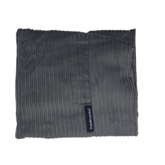 Dog's Companion® Hoes hondenbed muisgrijs double ribcord small
