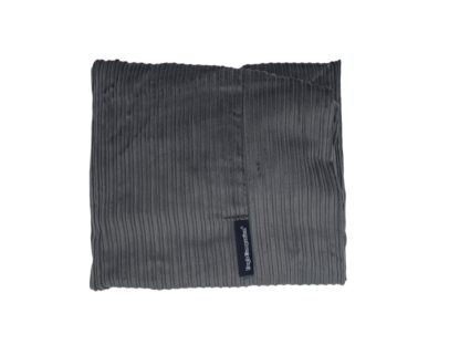 Dog's Companion® Hoes hondenbed muisgrijs double ribcord small