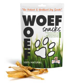 Woefwoefsnacks - Konijnenoren