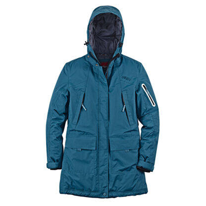 OWNEY Dames Winterparka Albany, petrol, Maat: 4XL