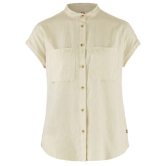 Fjällräven T-shirt Övik Hemp Shirt W SS, chalk white, Maat: L