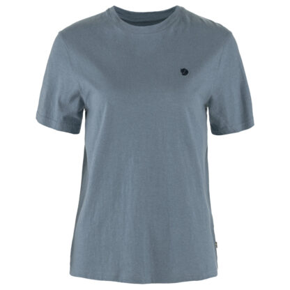 Fjällräven Dames T-shirt Hemp Blend T-Shirt W, dawn blue, Maat: S
