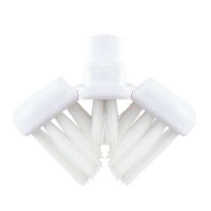 Cleany Teeth 3-zijdige tandenborstel-opzetborstels Clean, wit