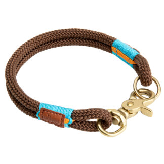 HUNTER Hondenhalsband Oss, bruin, Maat: 70