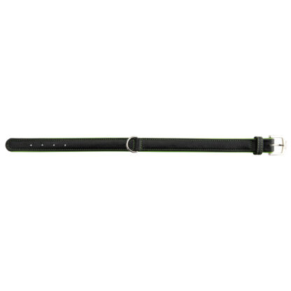 Hondenhalsband Pacific, zwart-groen, Maat: S