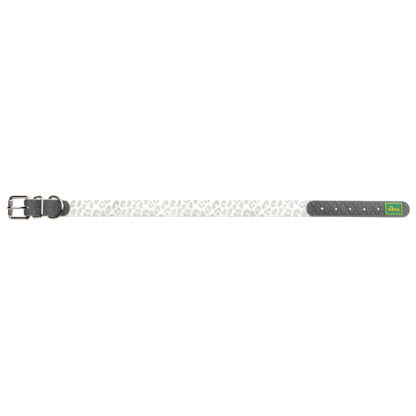 HUNTER Hondenhalsband Convenience Reflect Glow, wit, Maat: 40