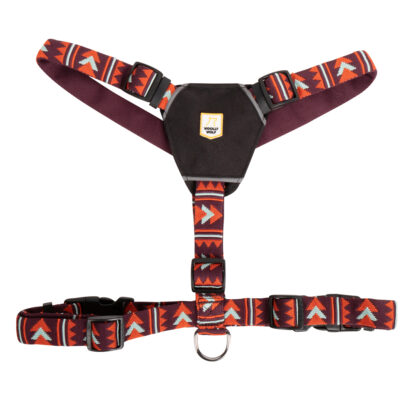 WOOLLY WOLF Hondentuig Explorer, polar night, Maat: L