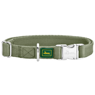 HUNTER Hondenhalsband Inari, groen, Maat: L