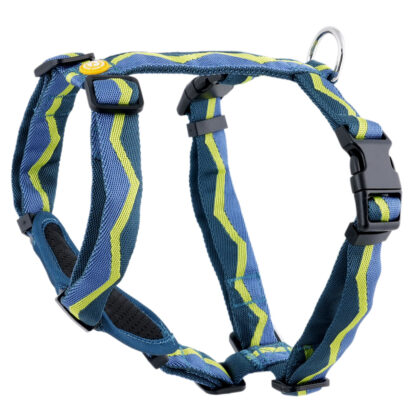 WOOLLY WOLF Hondentuig Explorer, deep teal, Maat: L