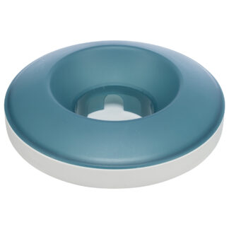 TRIXIE Slowfeeder hondenvoerbak Rocking Bowl, blauw-wit