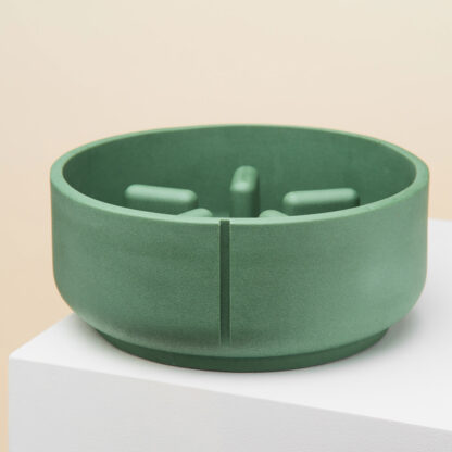 pino Hondenvoerbak Slow Feeder, duck green solid, Maat: L