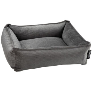 Lex & Max® Hondenbed Chicago, grijs, Maat: 100 x 80 cm
