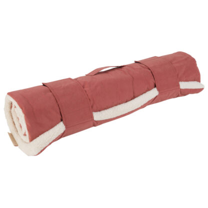 WOLTERS Reisdeken Cuddly, roest rood