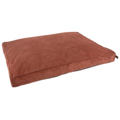 alsa-brand Hondenkussen Cosy Cord, terracotta bruin, Maat: 2