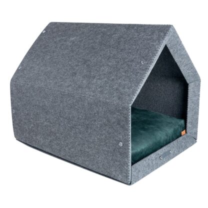 Rexproduct Hondenhuisje Pethome, bottle green, Maat: S