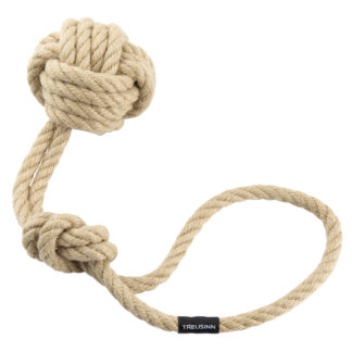 treusinn. Hondenspeelgoed Eco Touw Bolly, zand, Maat: M