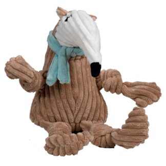 HuggleHounds® Honden knuffel Miereneter Knottie, groen