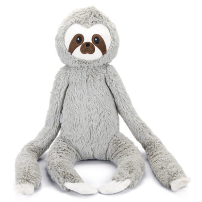 Honden knuffel Luiaard Mees XL, grijs